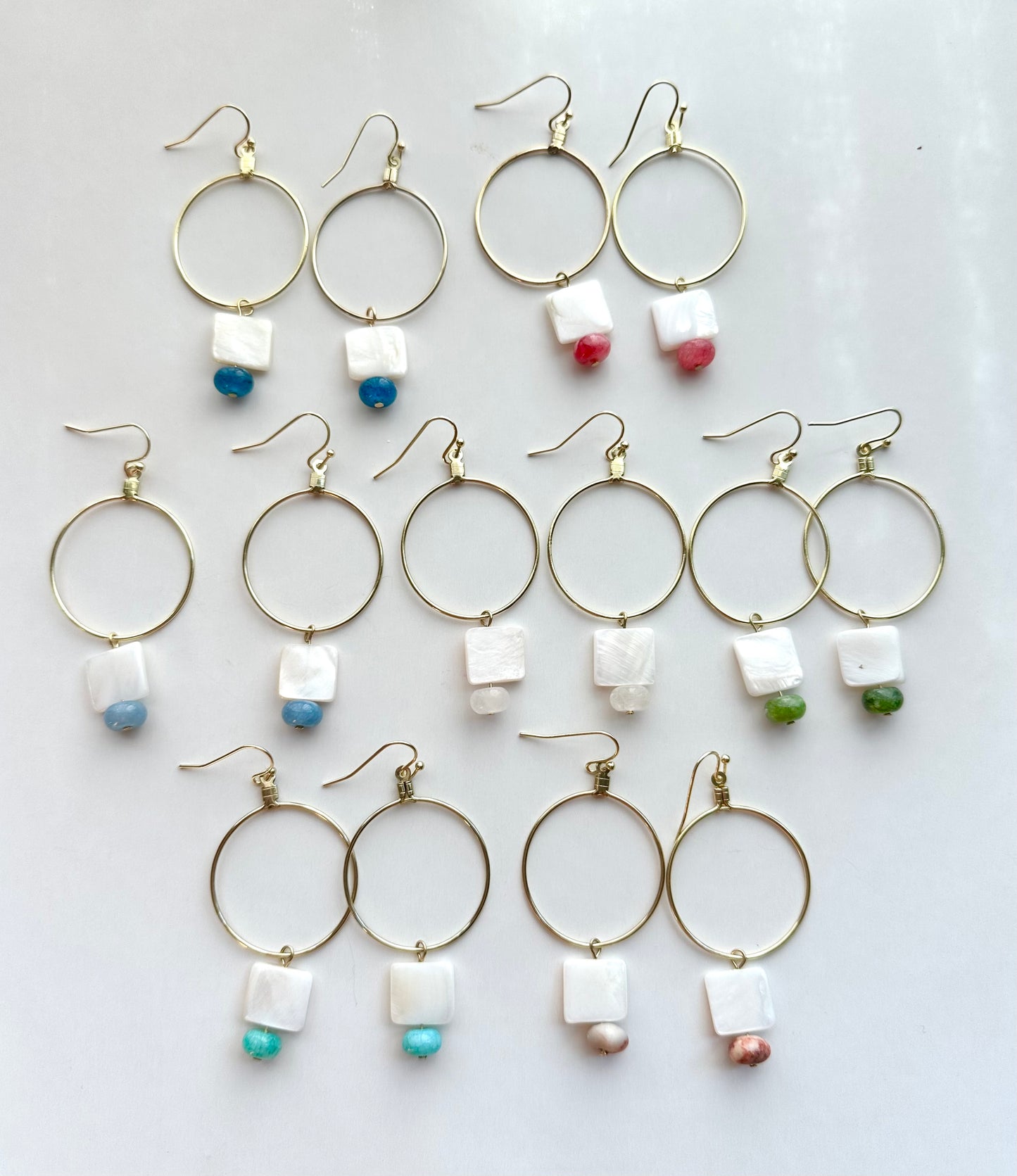 Shell Hoops | 7 Colors