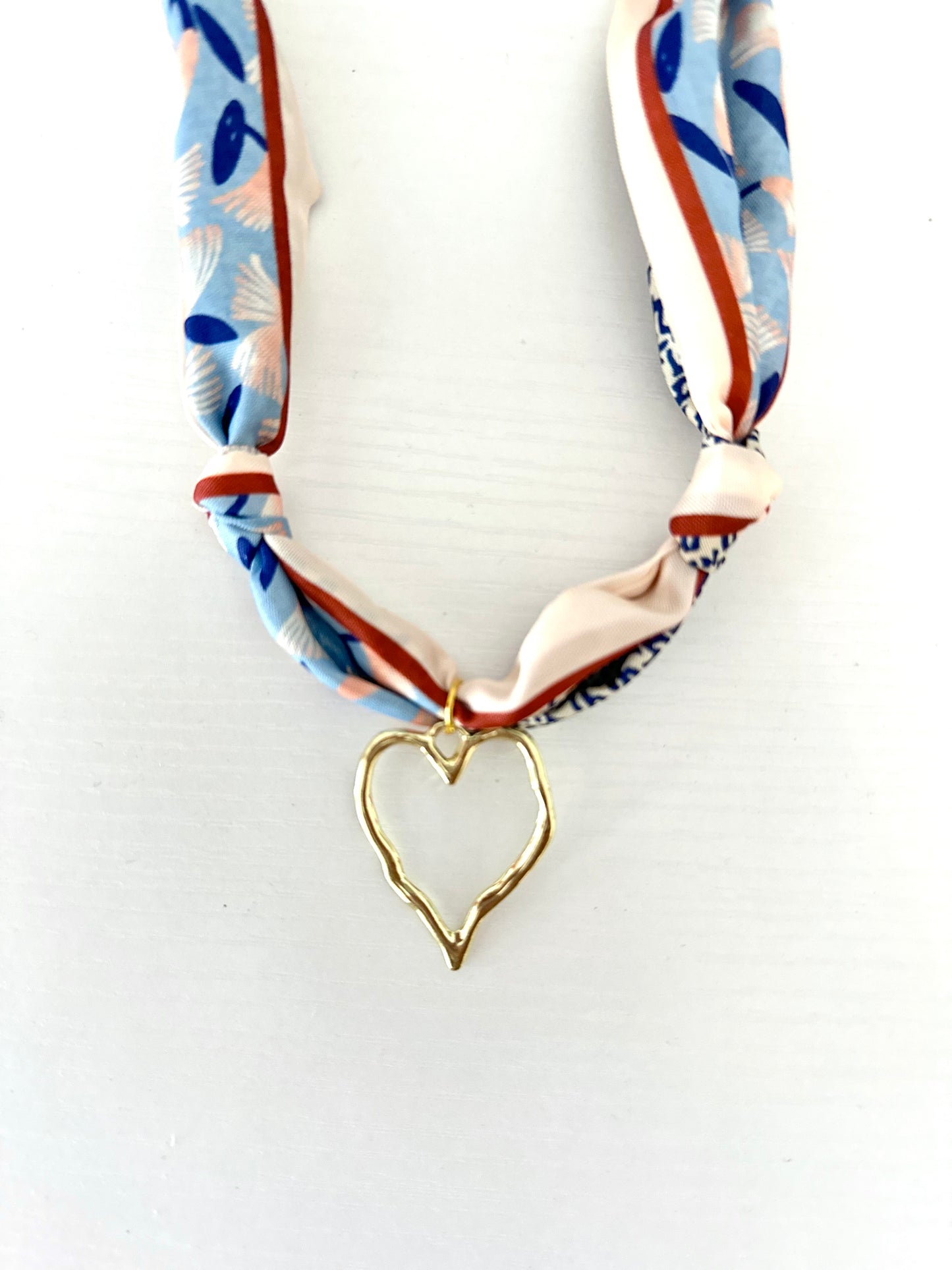 Knotted Silky Pendant Necklace / 7 styles / Fall Collection