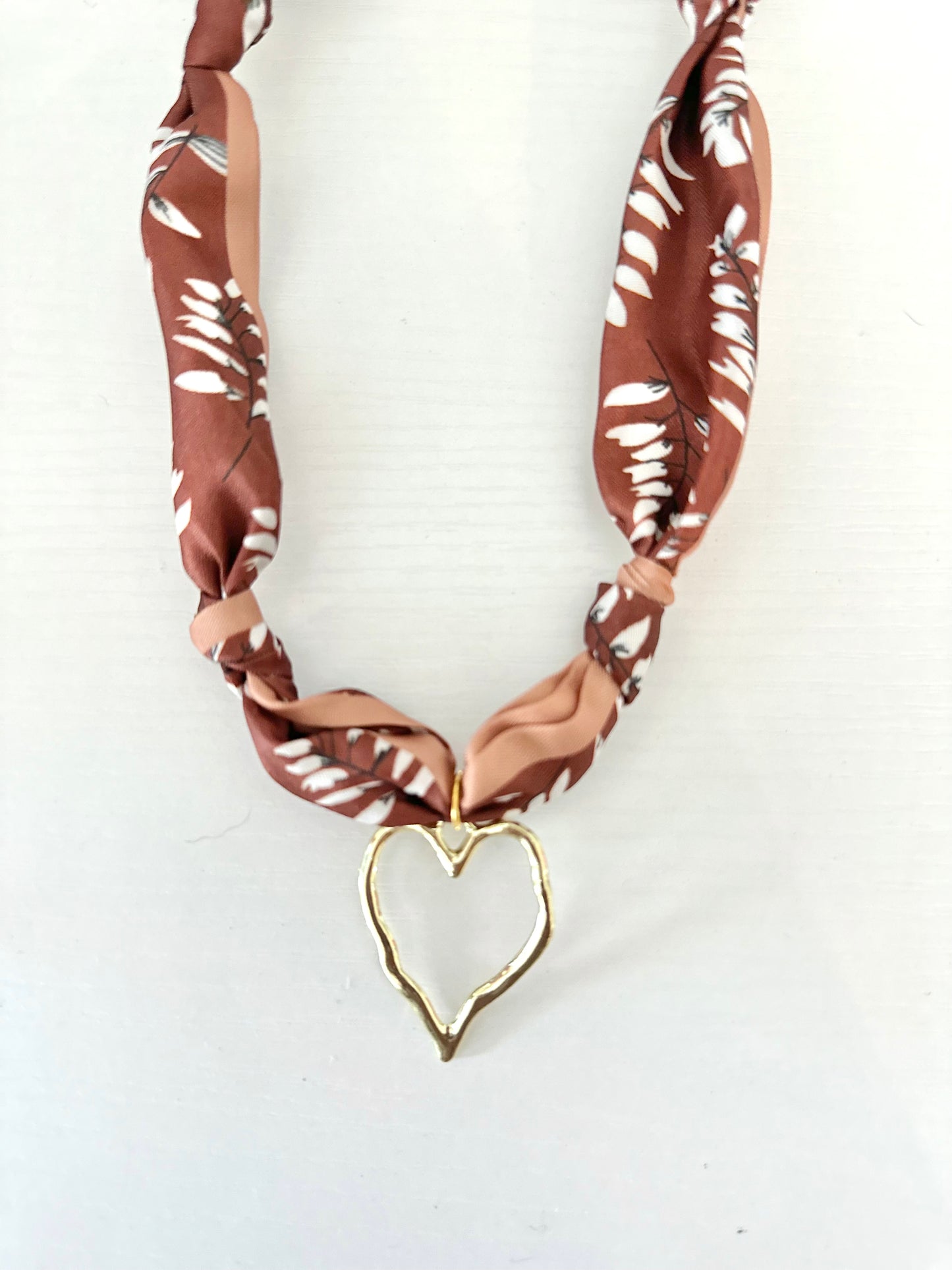 Knotted Silky Pendant Necklace / 7 styles / Fall Collection