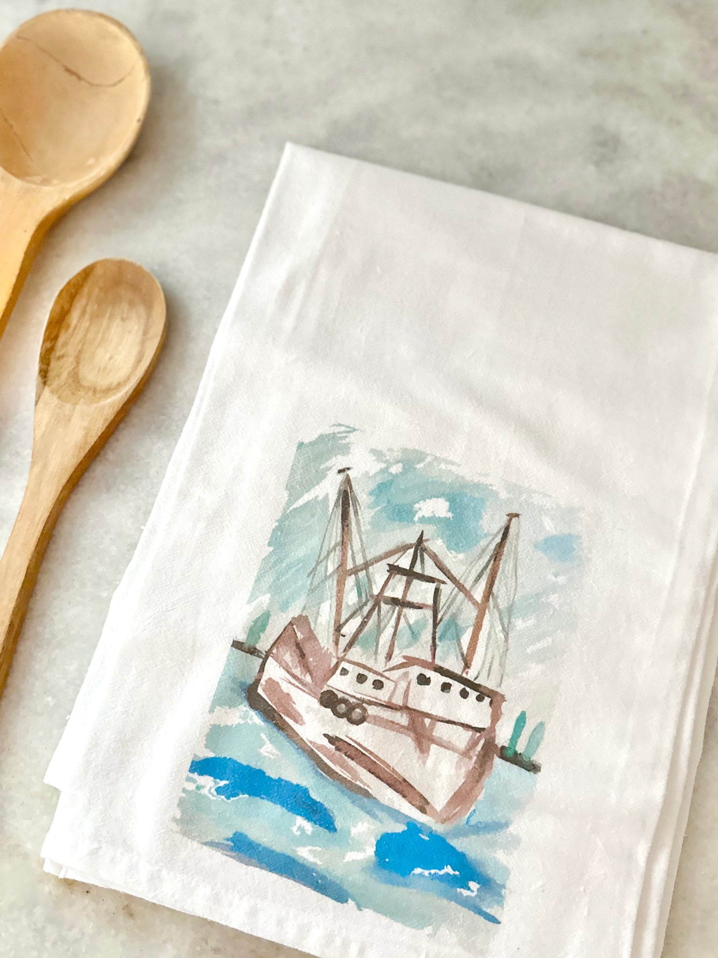 Coastal Tea Towels / 4 styles