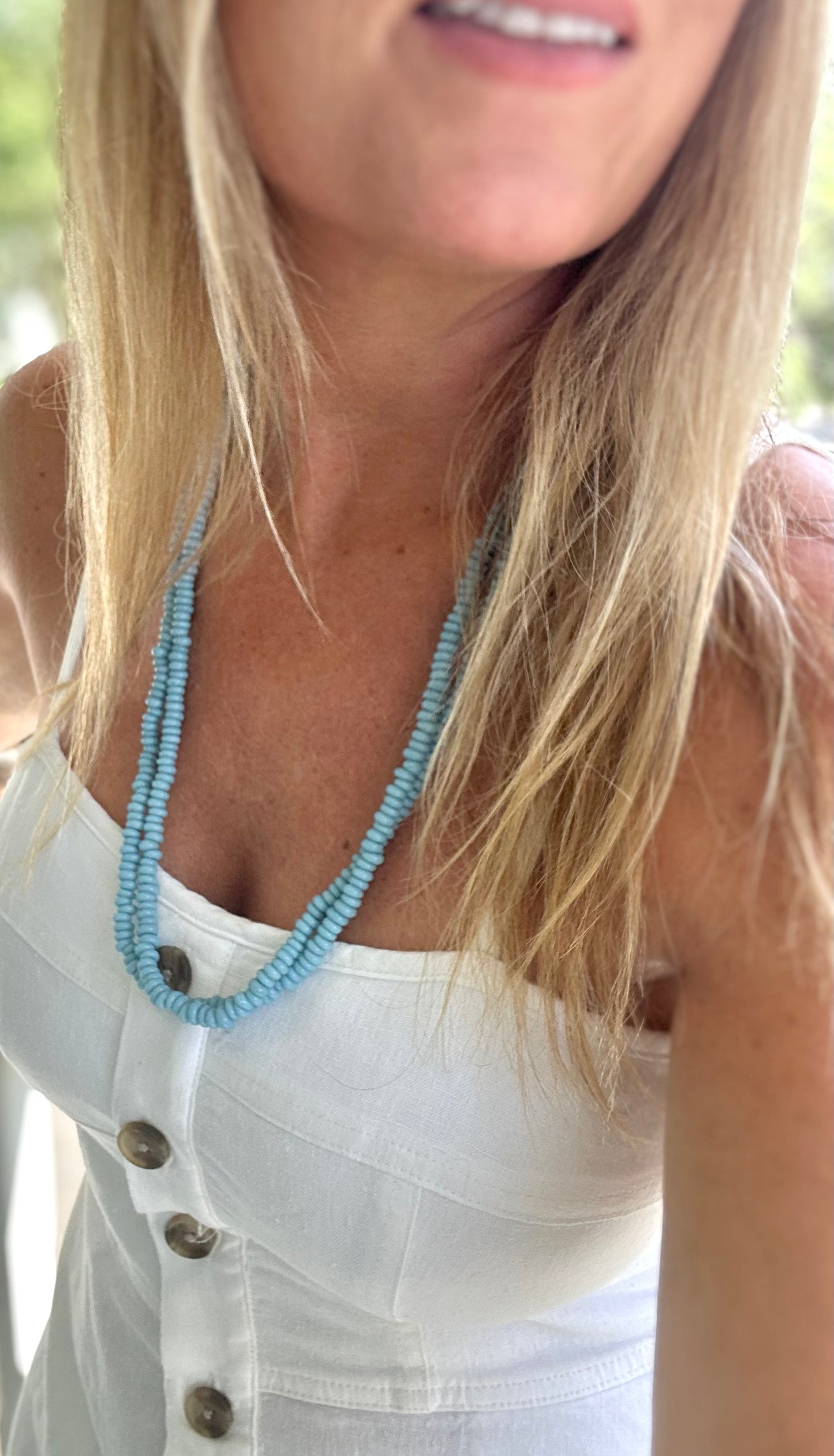 Java Getaway Long Beaded Necklace | 3 colors