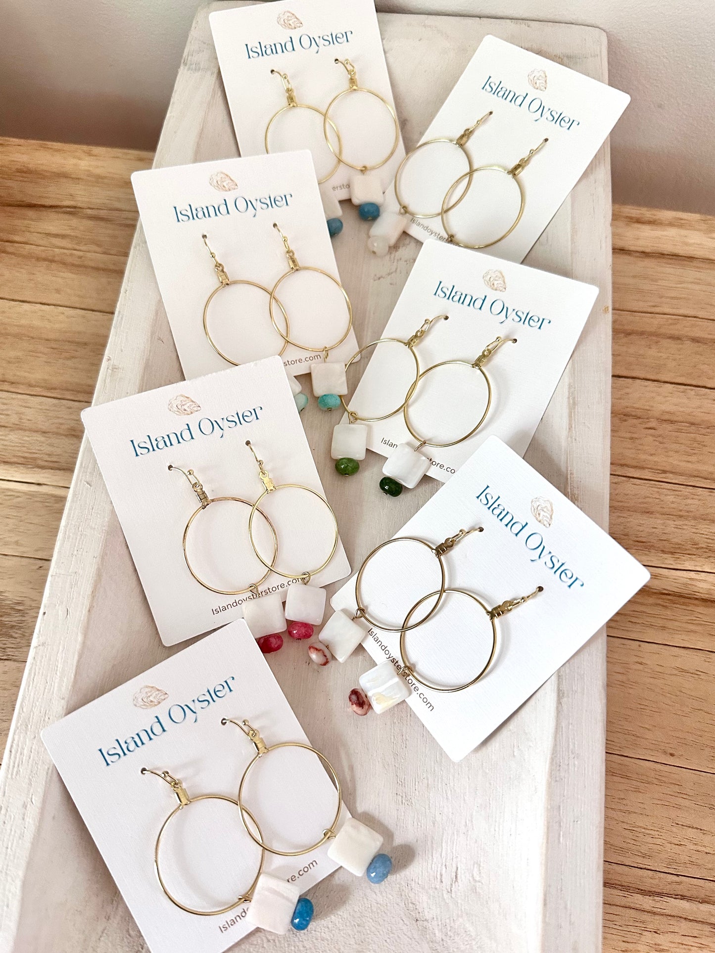 Shell Hoops | 7 Colors