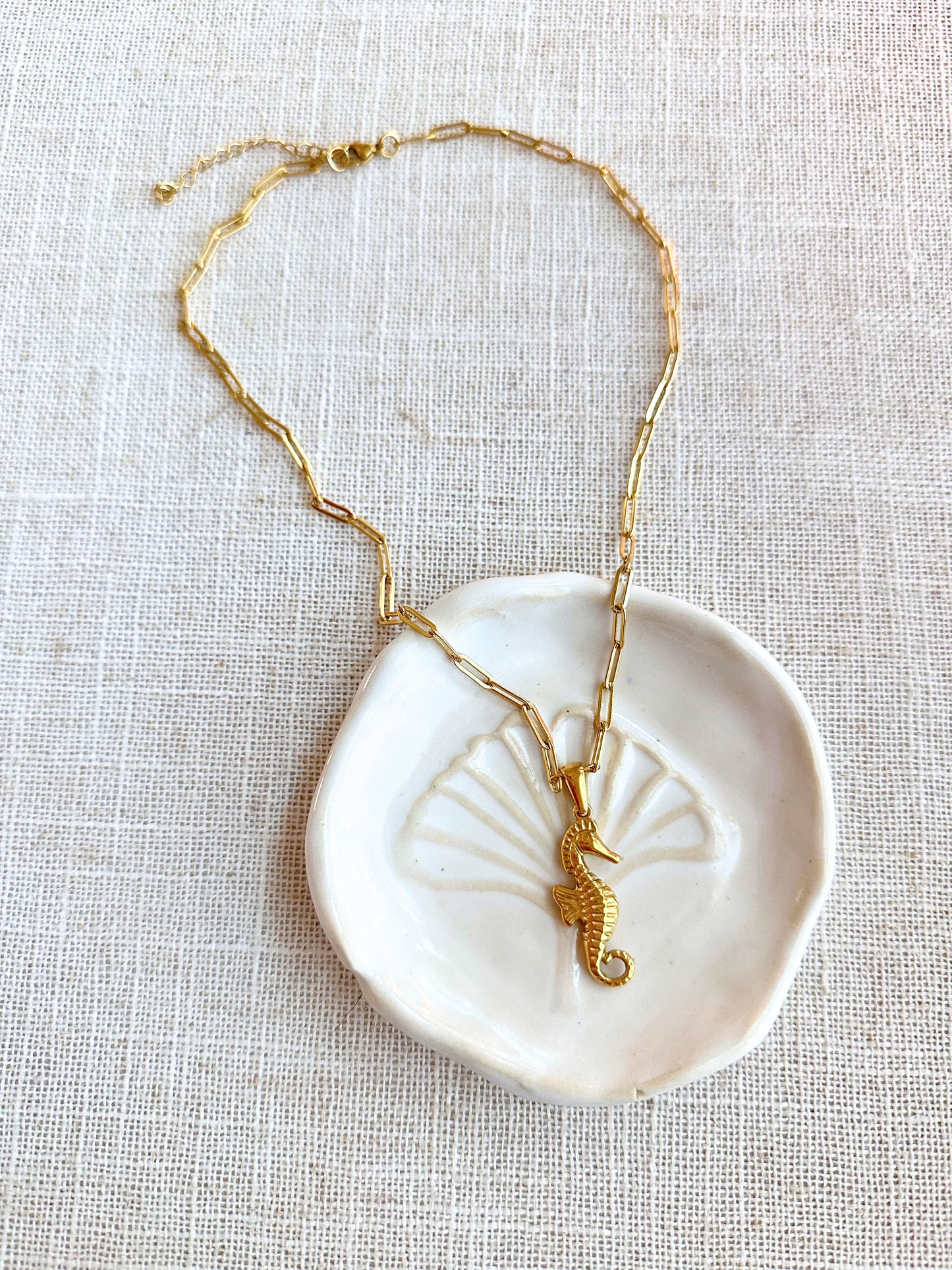 Seahorse Link Necklace