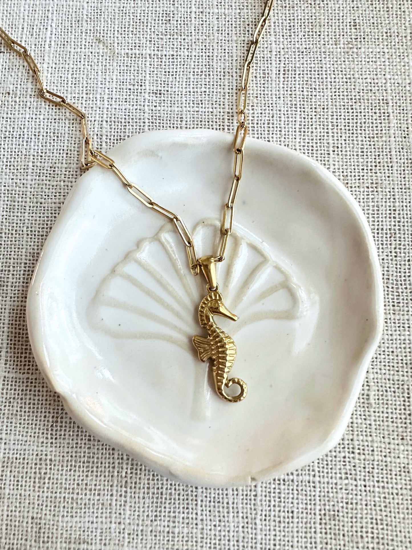 Seahorse Link Necklace