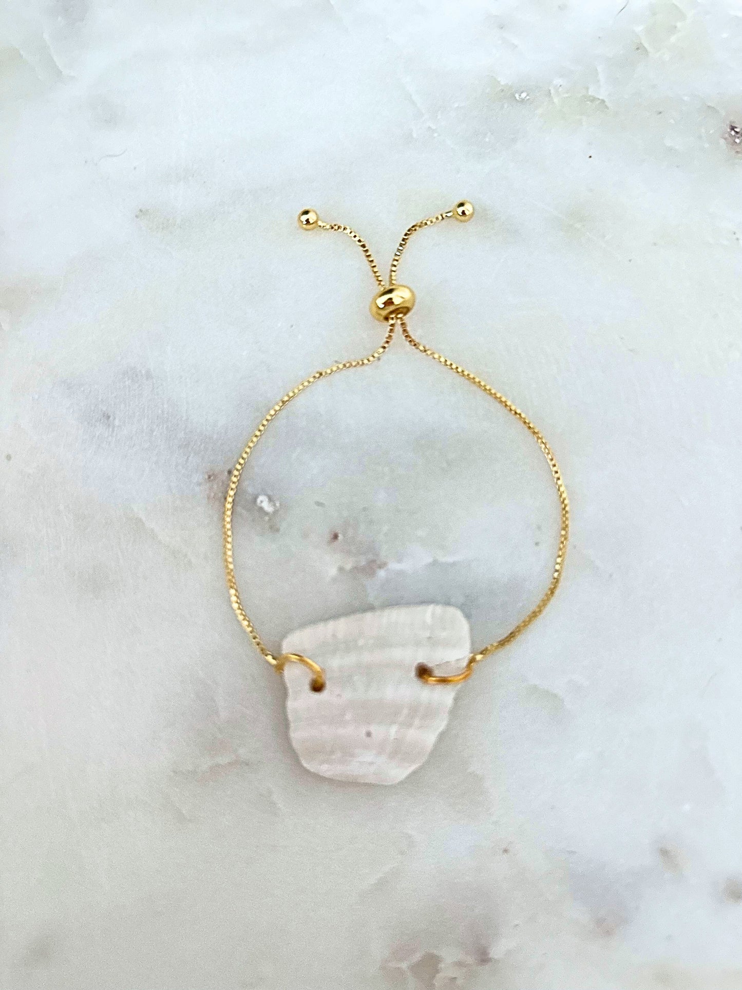 Dainty Gold Shell Bracelets | 3 styles