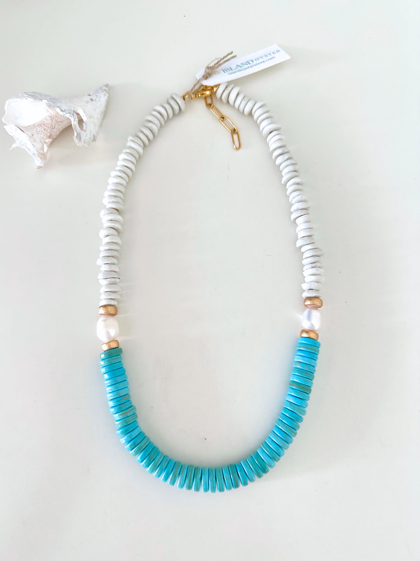 Coastal Soul Turquoise Statement Necklace