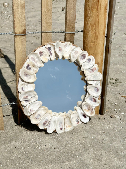 Oyster Shell Mirror