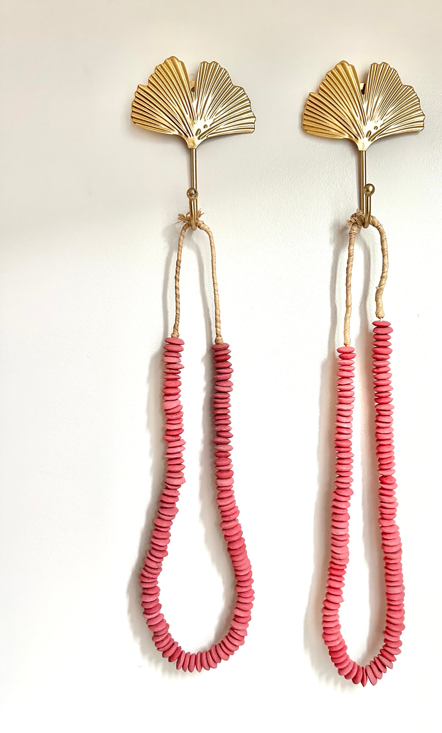 Ashanti Waves Long Statement Necklace