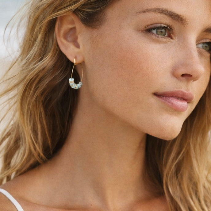 Java Hoop Earrings | 5 colors