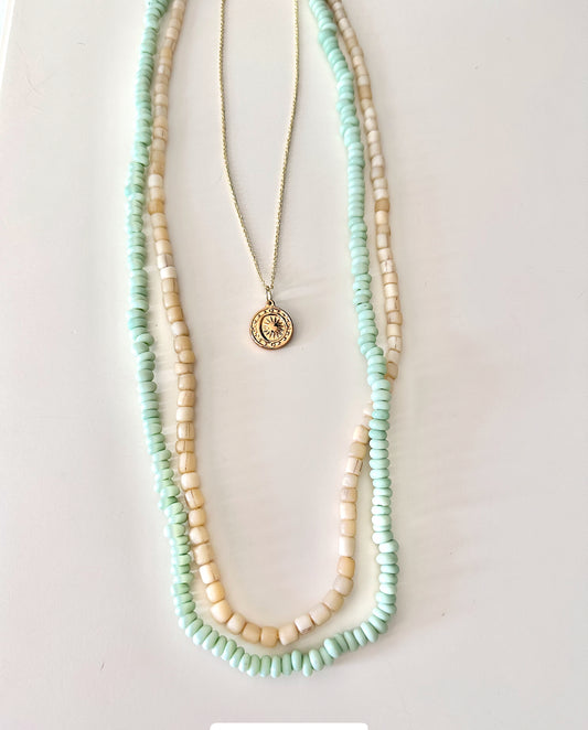Java Getaway Long Beaded Necklace | 3 colors