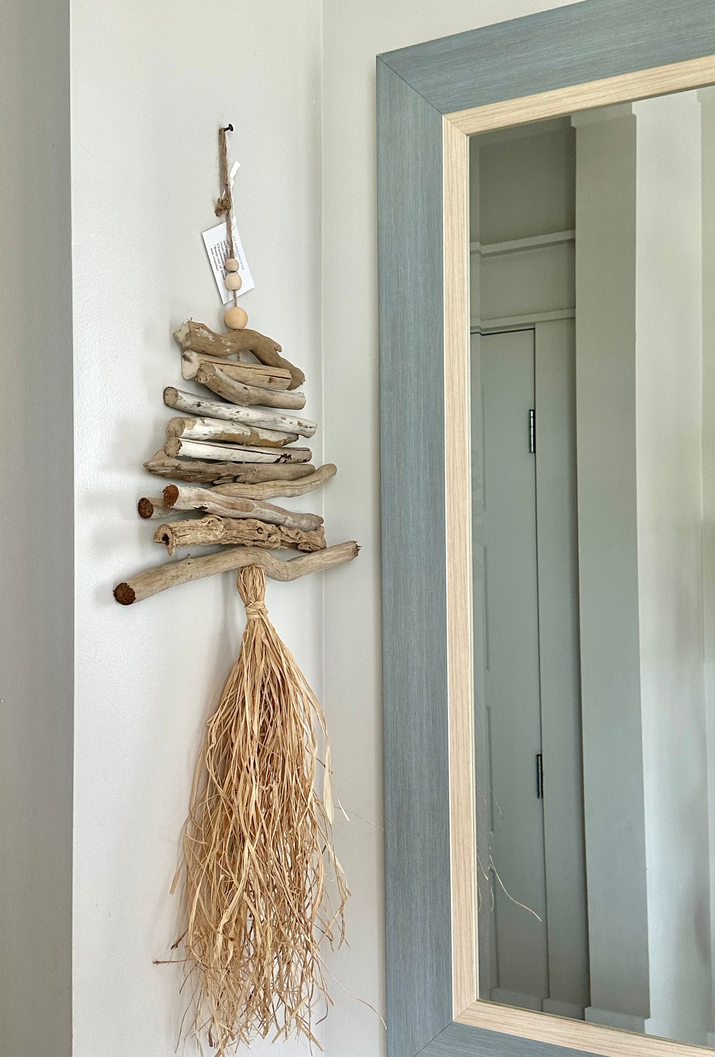 Driftwood + Raffia Wall Hanging