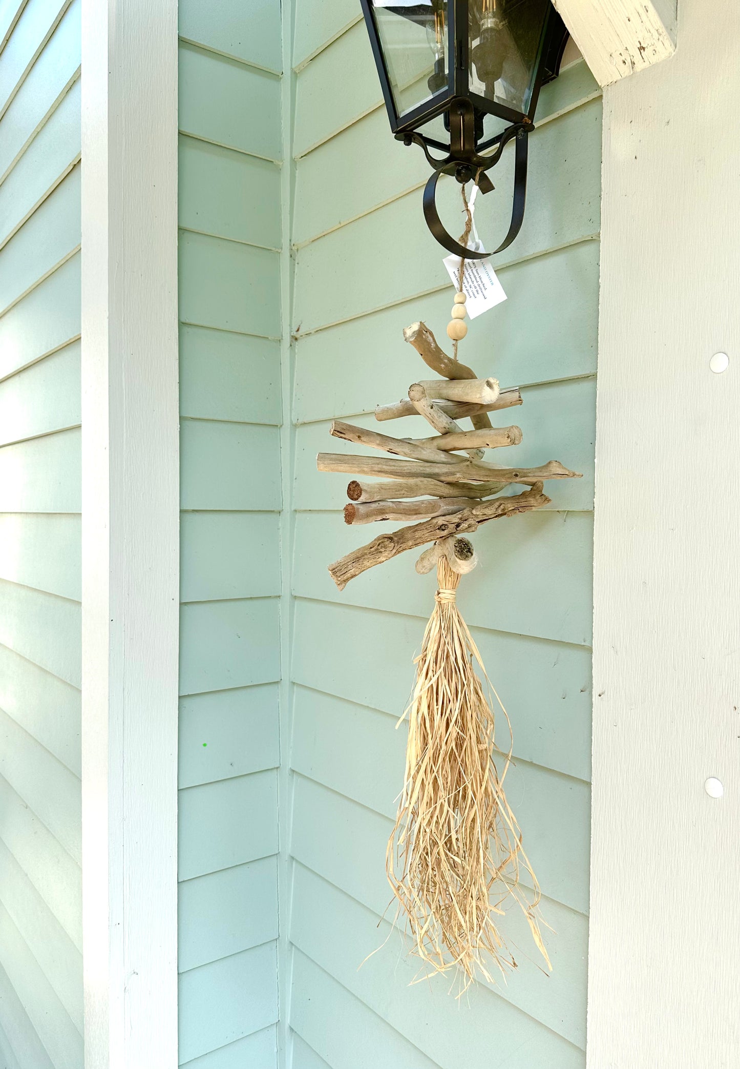 Driftwood + Raffia Wall Hanging