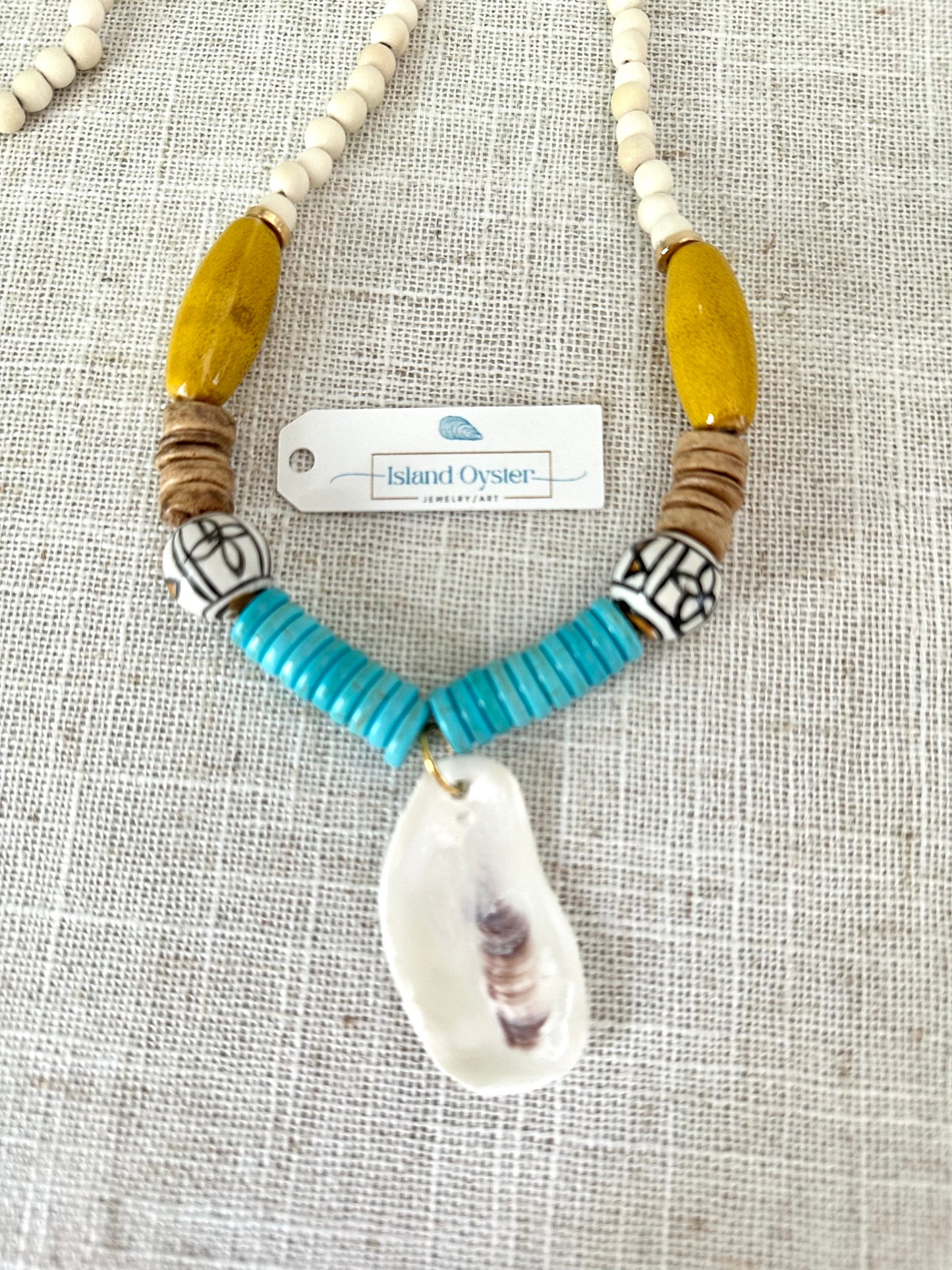 Calypso Oyster Shell Necklace