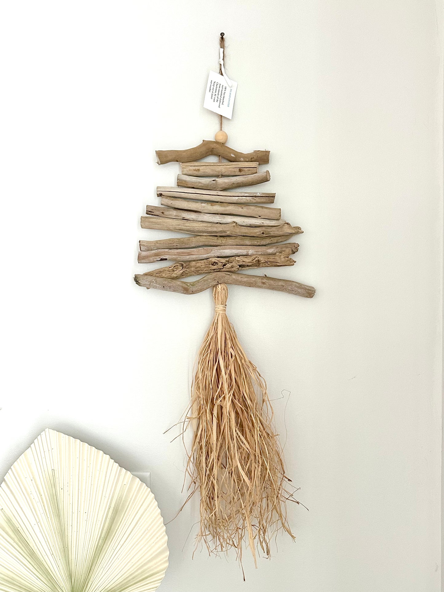 Driftwood + Raffia Wall Hanging