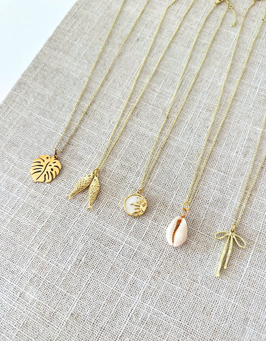 Golden Hour Charm Necklaces