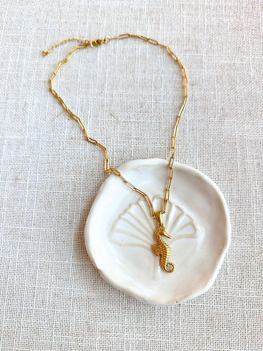 Seahorse Link Necklace