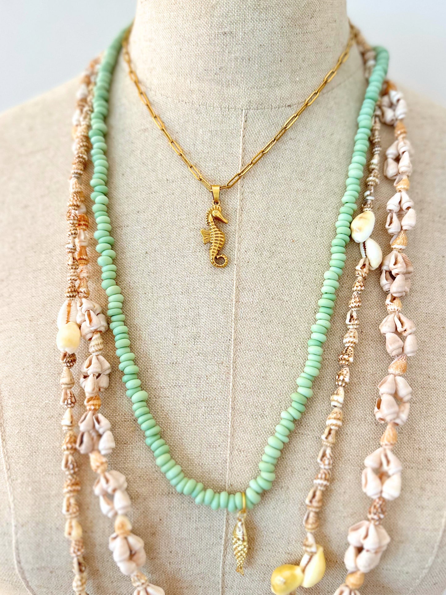 Seahorse Link Necklace