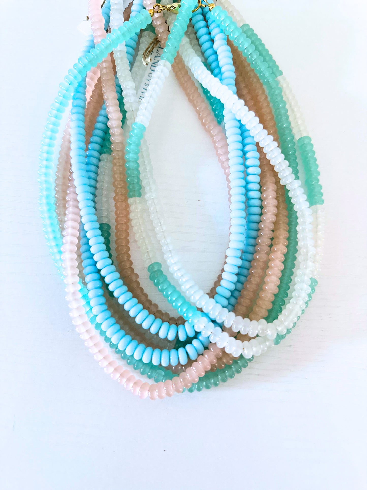 Island Hues Gemstone Necklace | 5 colors