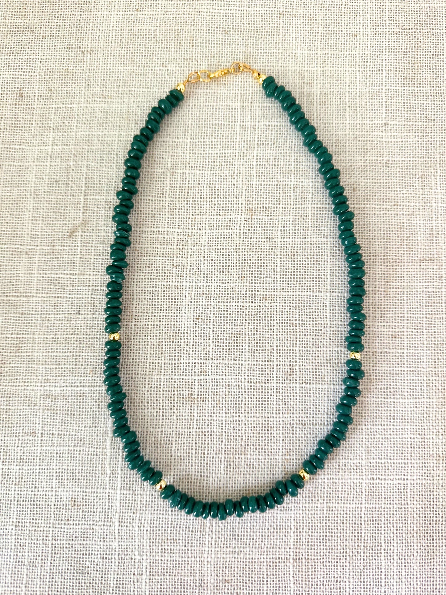 Fall Beaded Gemstone Necklaces