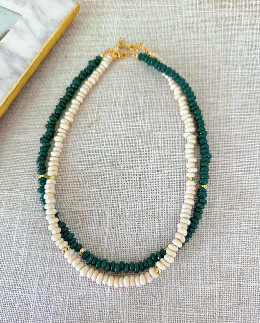 Fall Beaded Gemstone Necklaces