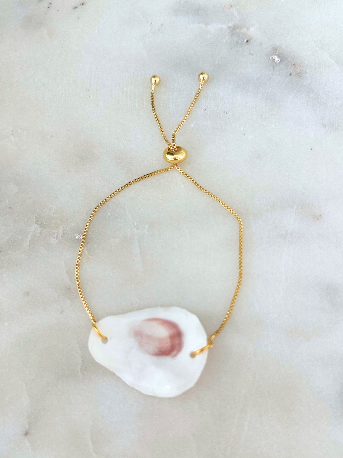 Dainty Gold Shell Bracelets | 3 styles