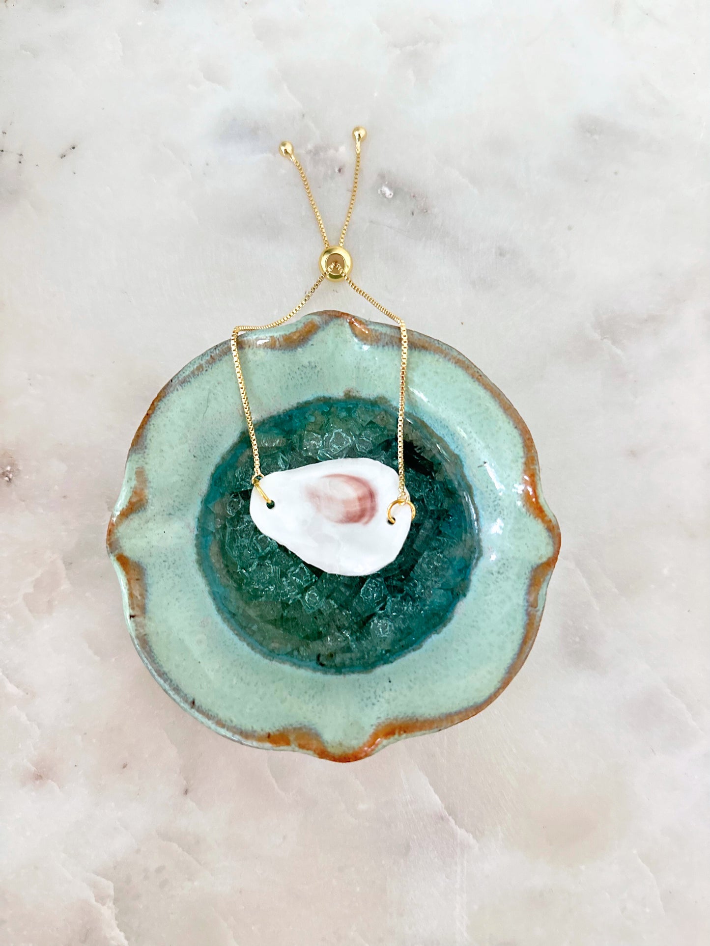 Dainty Gold Shell Bracelets | 3 styles