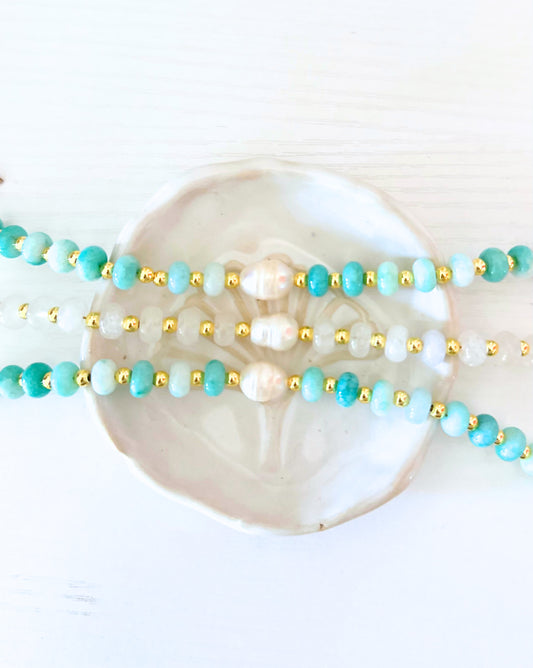 Classic Carolina Gemstone Bracelet | 2 Colors