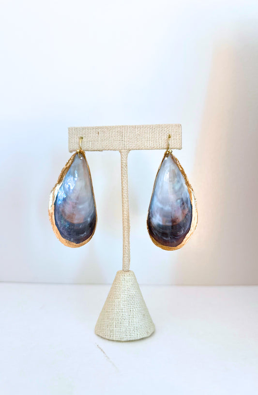 Gold Muscle Earrings